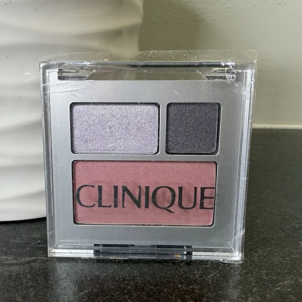 NEW‎ Clinique Colour Surge Eye Shadow Duo + Blush SMOLDERING PLUM